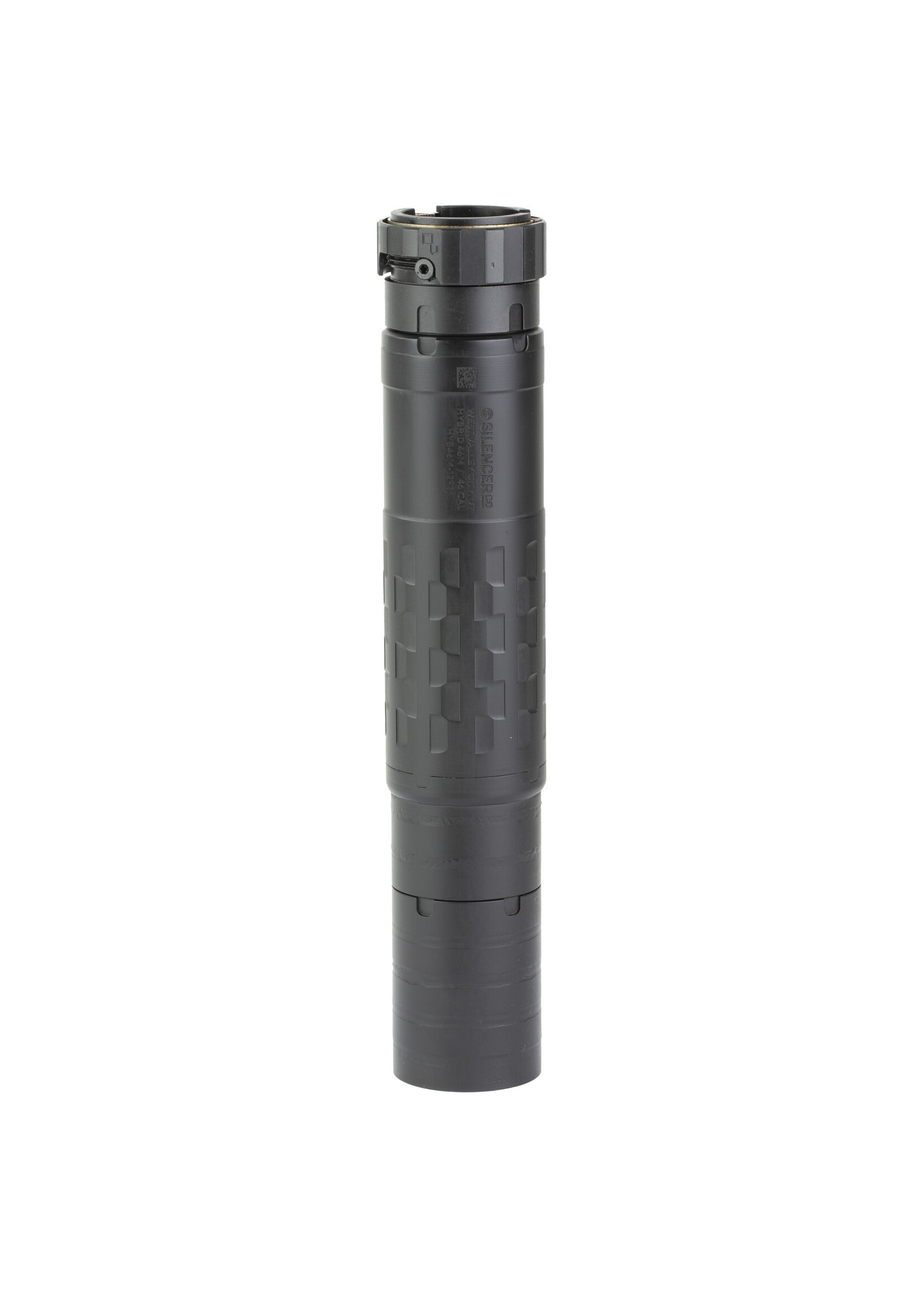 SilencerCo SilencerCo SU5107 Hybrid 46M Multi-Caliber 1.57" Diameter Black Titanium/Inconel/Stainless Steel