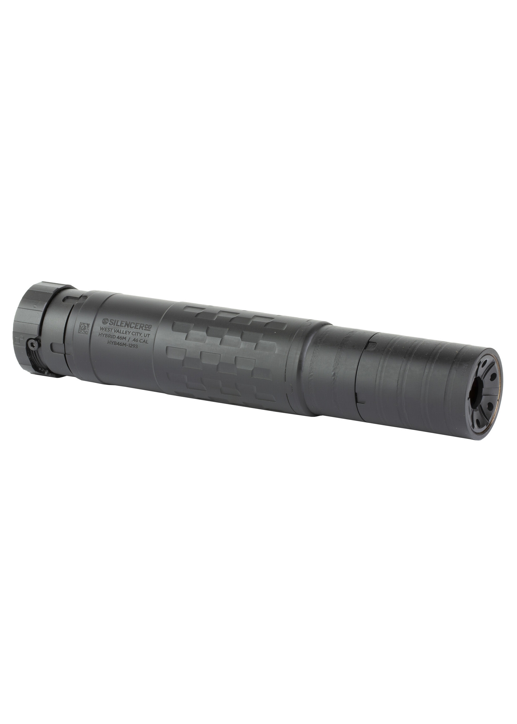 SilencerCo SilencerCo SU5107 Hybrid 46M Multi-Caliber 1.57" Diameter Black Titanium/Inconel/Stainless Steel