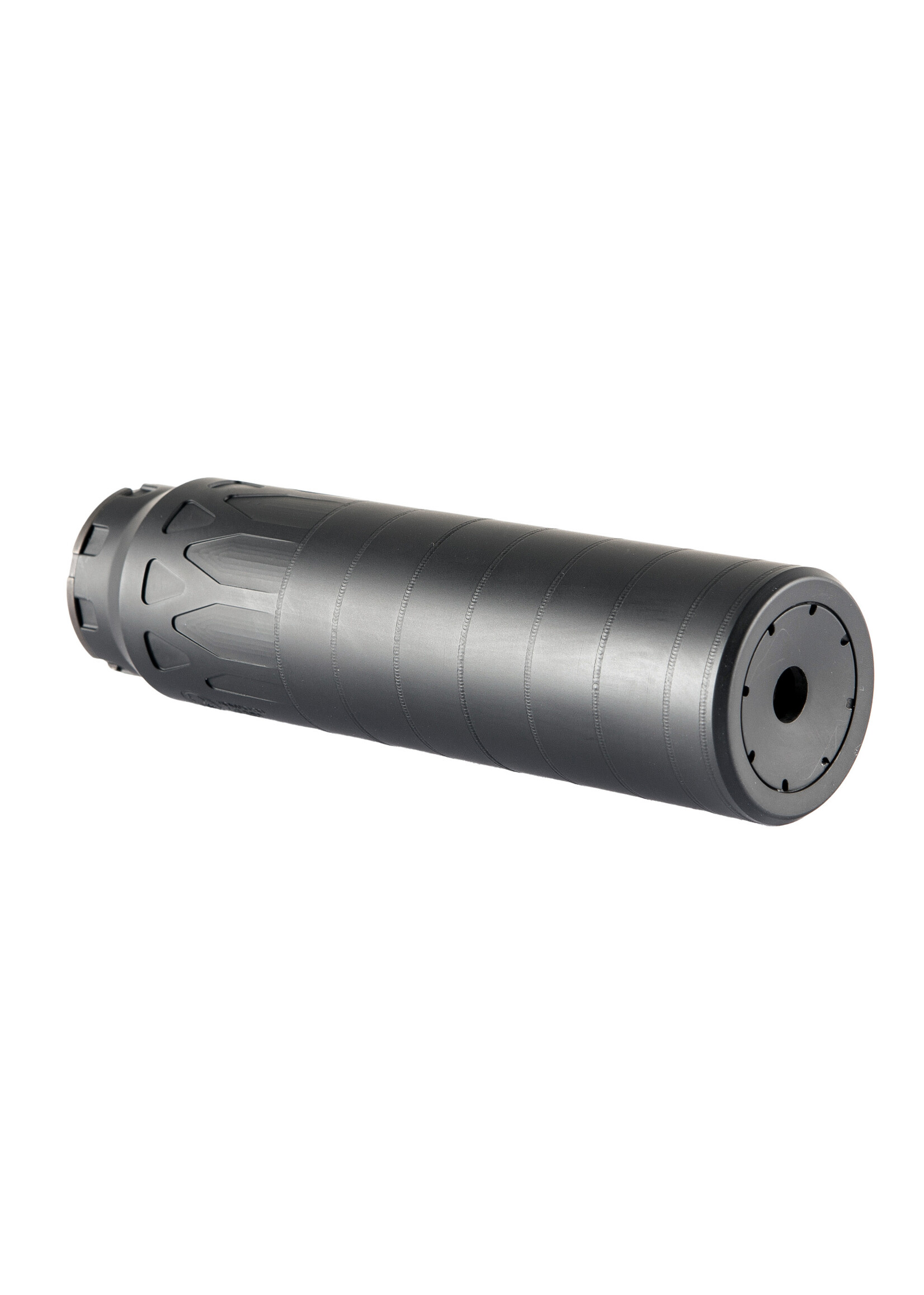 Dead Air Dead Air Armament, Nomad-30, Suppressor, Multi-Caliber Up to .300 Win Mag, Black Finish, 6.5" Long, 1.735" Diameter, 14oz