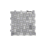 MOS-SBP-GREY WITH WHITE DOT BASKET WEAVE