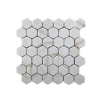 MT-MOS-HEX XL CALACATTA GOLD MATTE