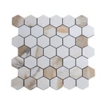 MOS-LPD-Hexagon 2"-Calcata Borghini Gold