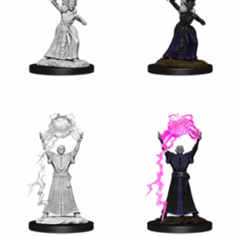 Wizkids Drow Mage & Drow Priestess