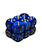 Chessex Brique 12 D6 Vortex Bleu-Vert/Or CHX27636