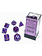 Chessex Set 7D Poly Borealis Luminary Violet Royal/Or