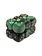 Chessex Brique 12 D6 Black-Green/Gold