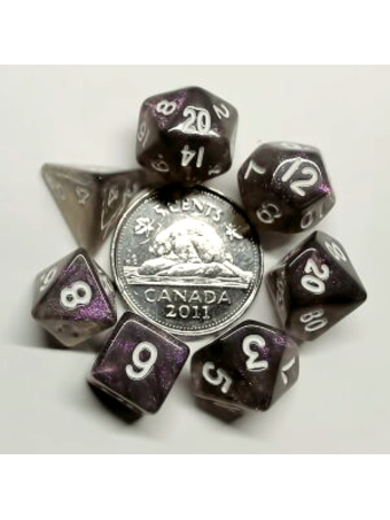 Metallic Dice Game Mini-Des Polyedriques: Stardust Supervolcano