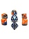 Chessex Set 7D Poly Gemini Blue-Orange/White