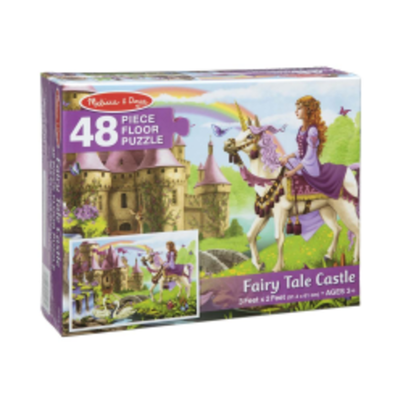 Melissa & Doug Floor Puzzle Fairy Tale Castle