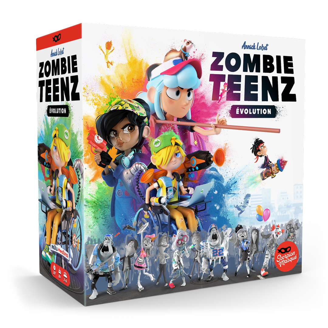 Le Scorpion Masqué Zombie Teenz Evolution (Francais)