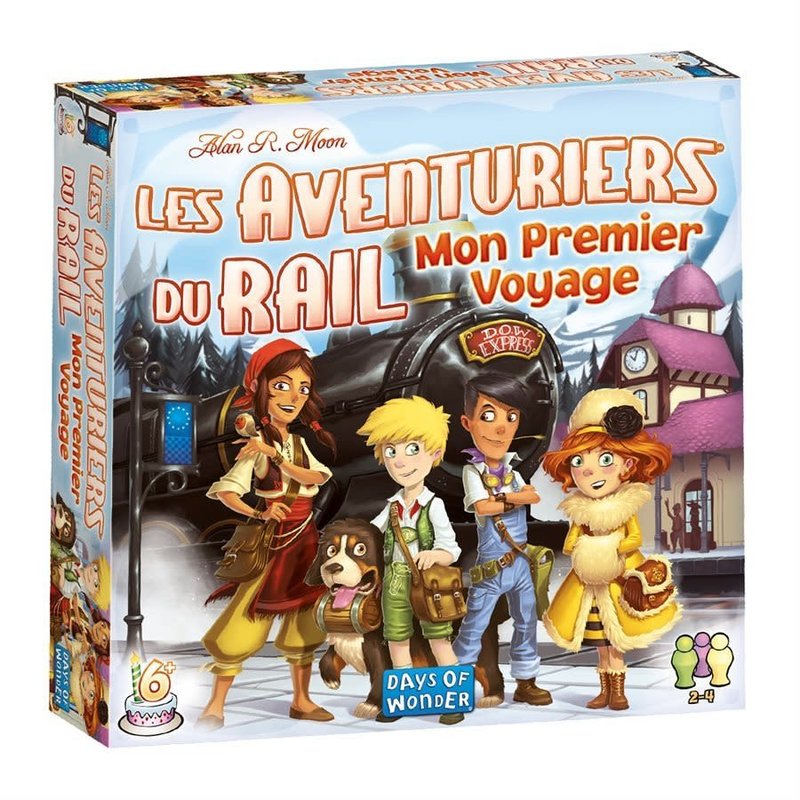 Days Of Wonder Les Aventuriers du Rail - Mon Premier Voyage Europe (FR)