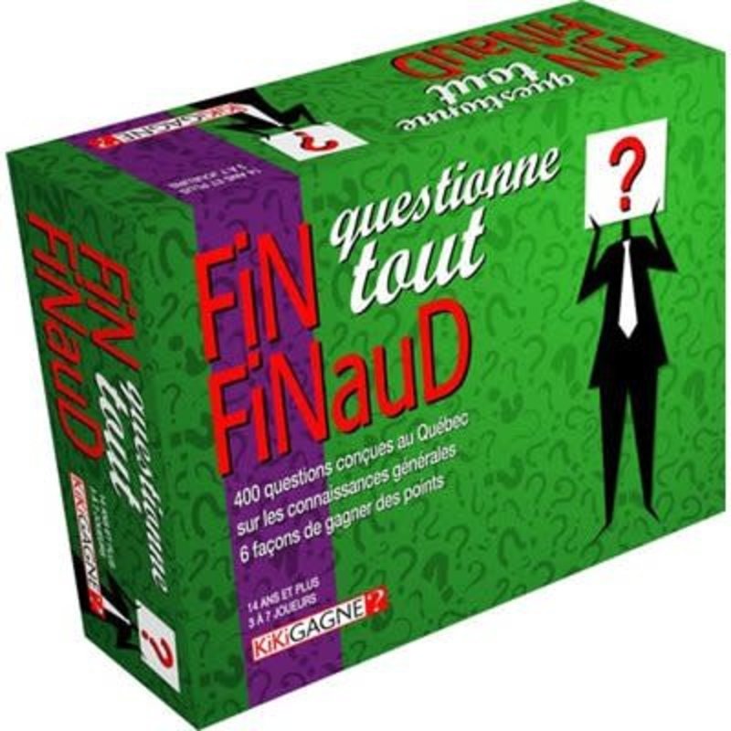 KikiGagne Fin finaud questionne tout (Français)