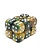 Chessex Set 12D6 Gemini Gold-Green/White