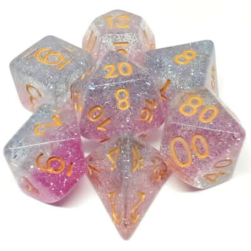 Metallic Dice Game Des emerveillement paillete