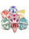 Metallic Dice Game Des Licorne : Arc-en-Ciel de glac