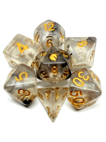 Metallic Dice Game Des Licorne: Colere coquine