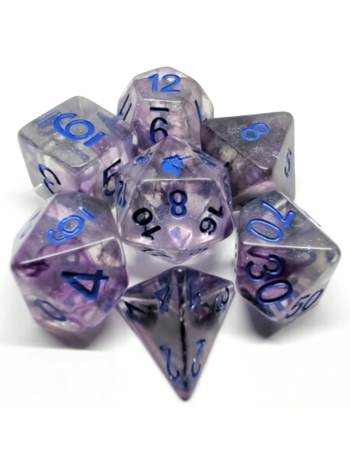 Metallic Dice Game Des Licorne: Orage Astral