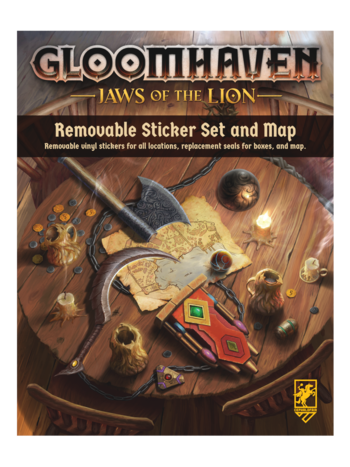 Gloomhaven Jaws Of The Lion Removable Stickers