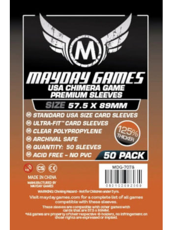 Mayday Mayday 57.5X89 Premium paquet de 50