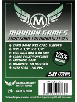 Mayday Mayday 63.5X88 Premium pack of 50