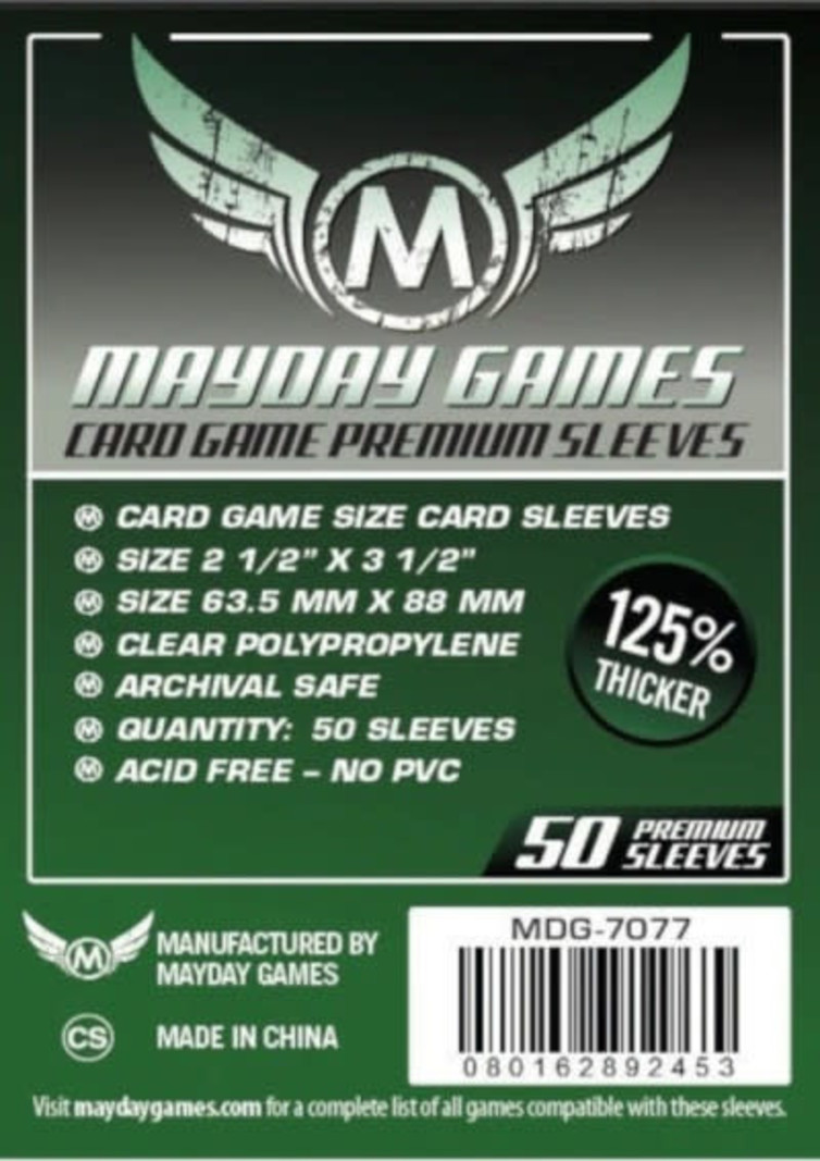 Mayday Mayday 63.5X88 Premium pack of 50