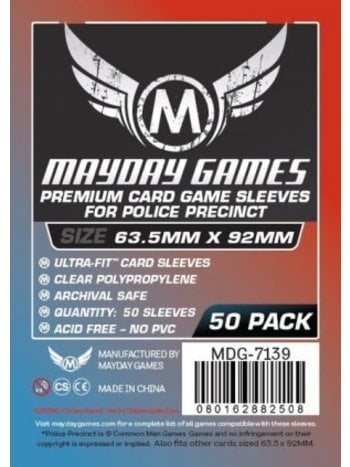 Mayday Mayday 63.5X92 Premium paquet de 50