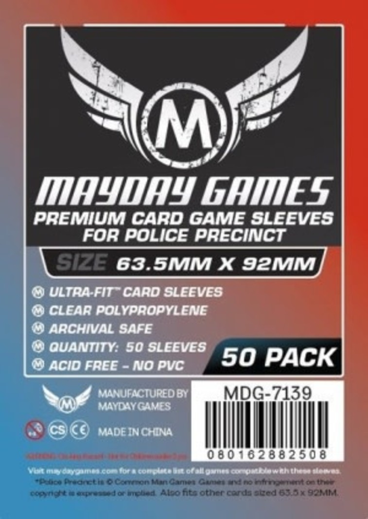 Mayday Mayday 63.5X92 Premium paquet de 50