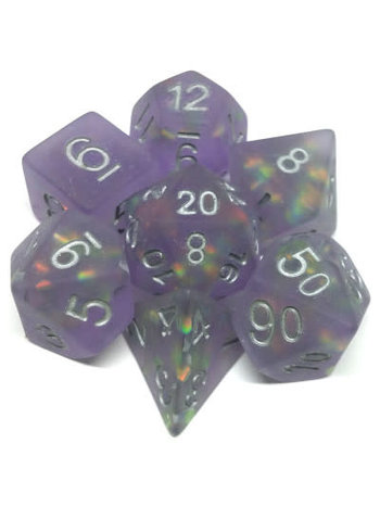 Metallic Dice Game Opale glace : Mauve