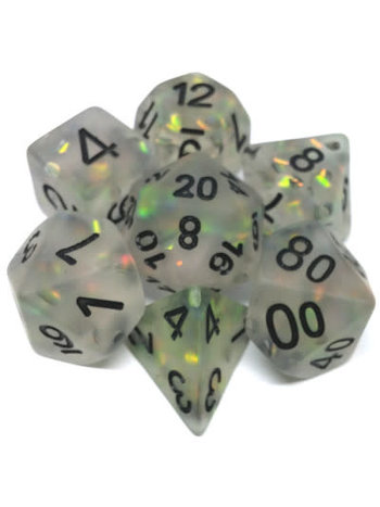 Metallic Dice Game Opale glace: Crystal Givre