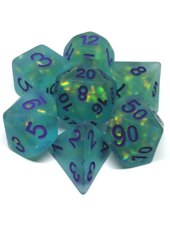 Metallic Dice Game Opale glace: Sarcelle