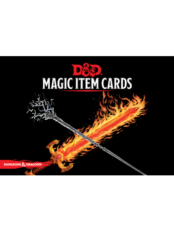 Wizard Of The Coast D&D Magic Item Cards (Anglais)