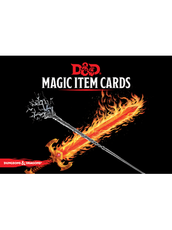 Wizard Of The Coast D&D Magic Item Cards (English)