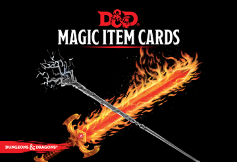 Wizard Of The Coast D&D Magic Item Cards (English)