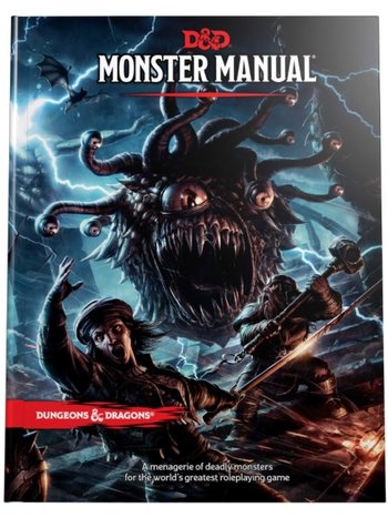 Wizard Of The Coast D&D Monster Manual (Anglais)