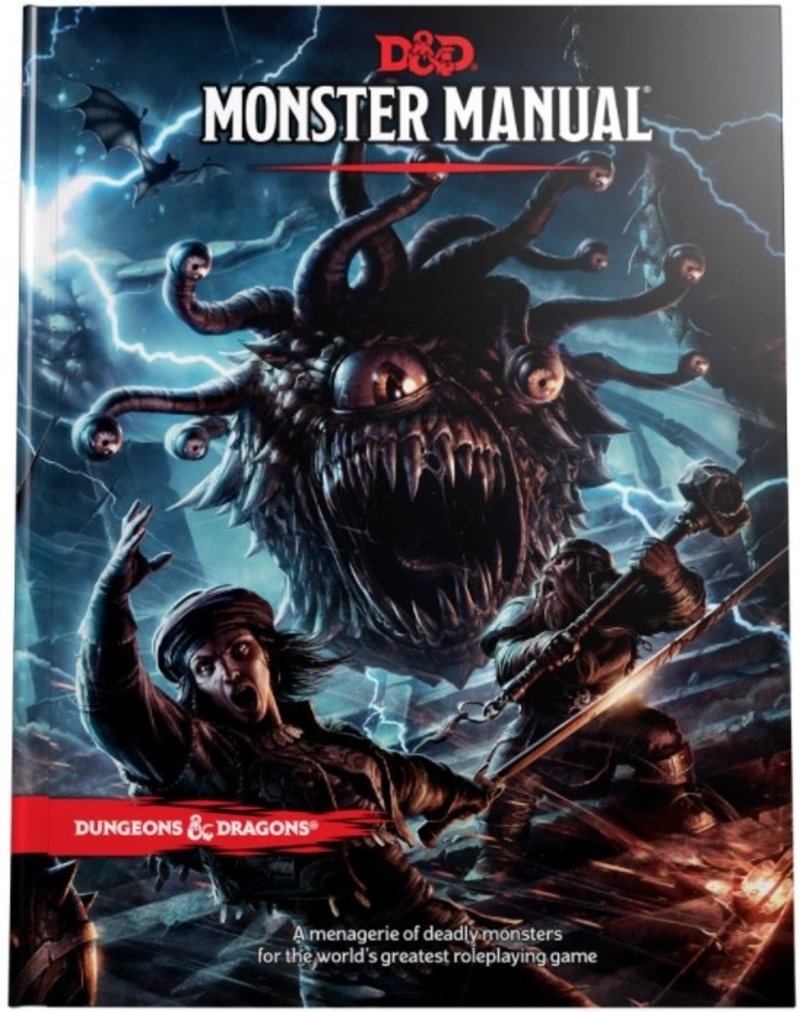 Wizard Of The Coast D&D Monster Manual (Anglais)