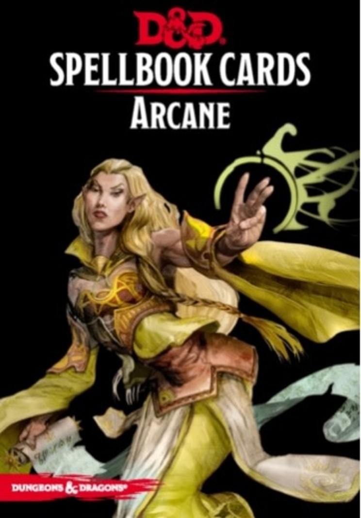Wizard Of The Coast D&D Spellbook Cards Arcane (Français)