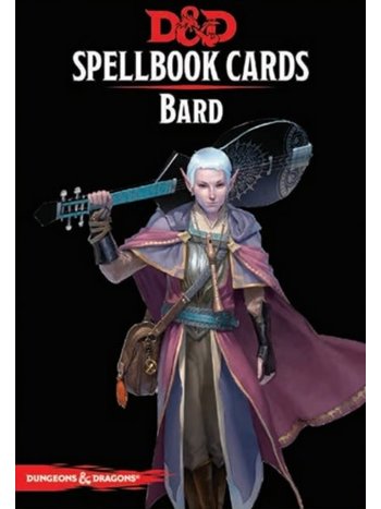 Wizard Of The Coast D&D Spellbook Cards Bard (Français)