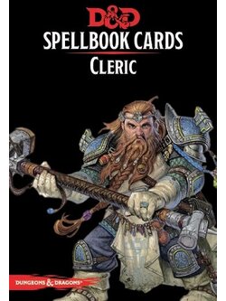 Wizard Of The Coast D&D Spellbook Cards Cleric (English)
