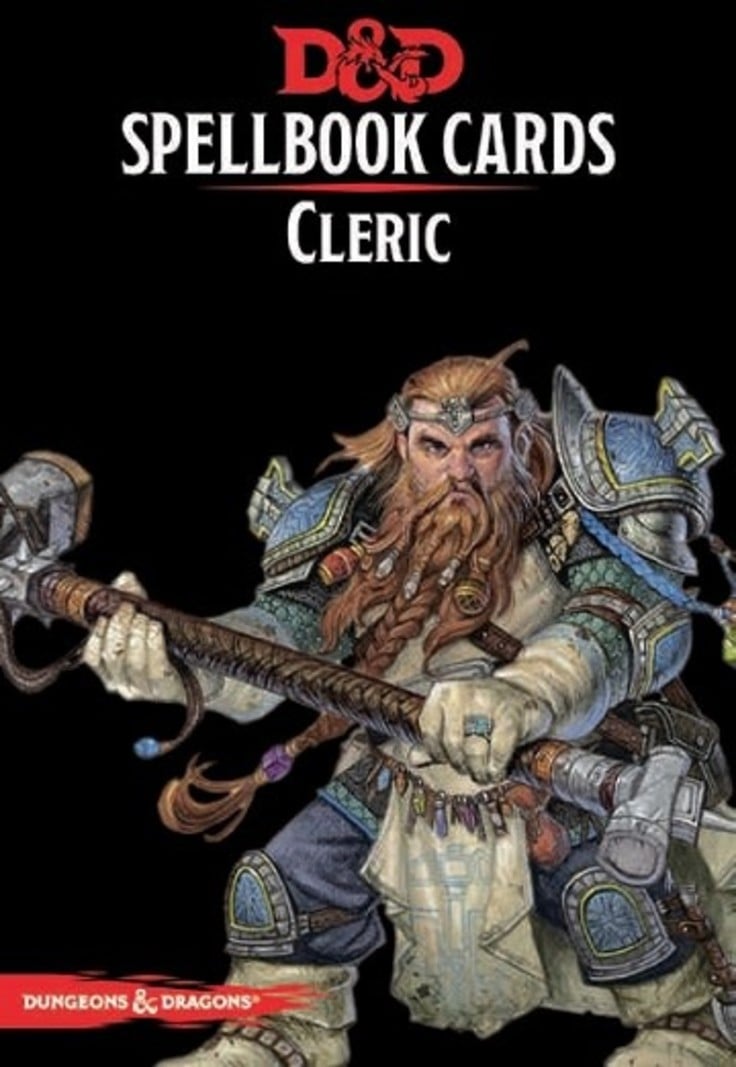 Wizard Of The Coast D&D Spellbook Cards Cleric (English)