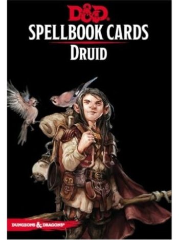 Wizard Of The Coast D&D Spellbook Cards Druide (French)