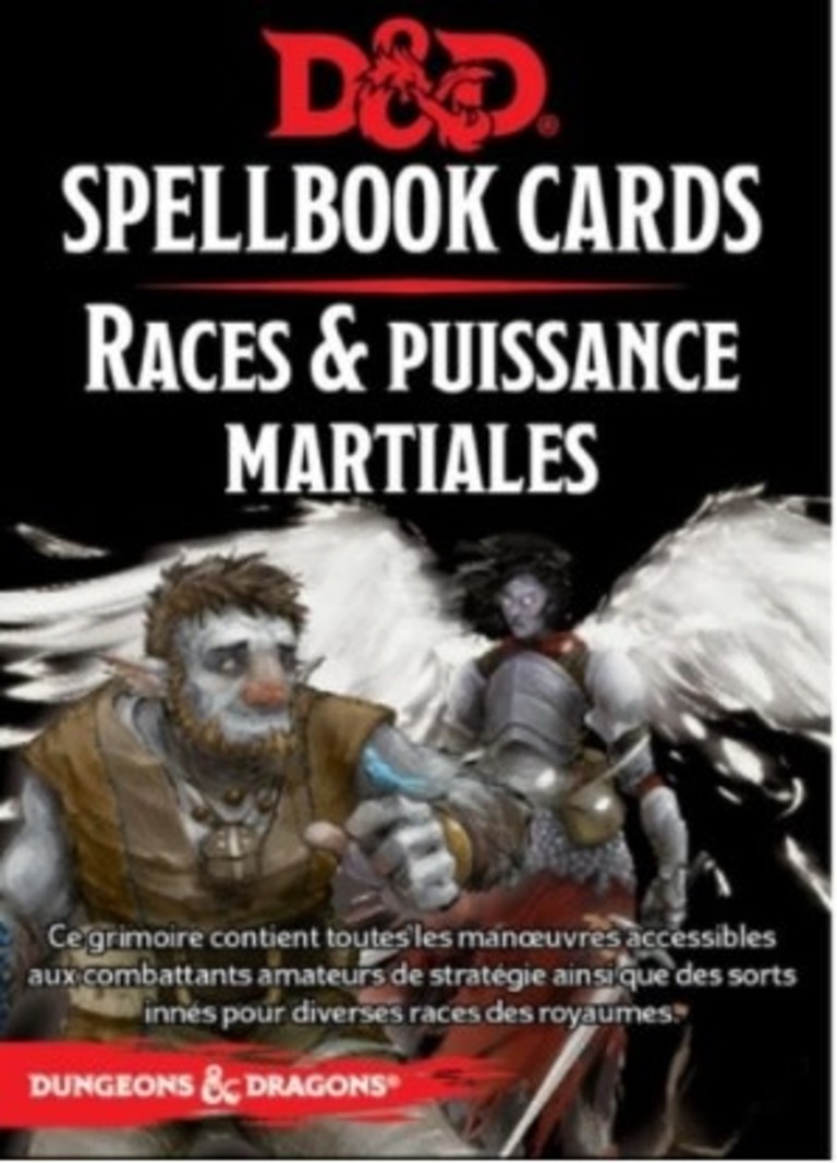 Wizard Of The Coast D&D Spellbook Cards Martial (French)