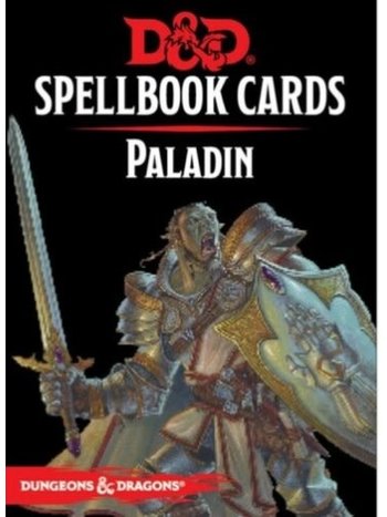 Wizard Of The Coast D&D Spellbook Cards Paladin (Français)