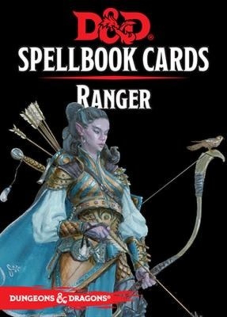 Wizard Of The Coast D&D Spellbook Cards Ranger (Anglais)