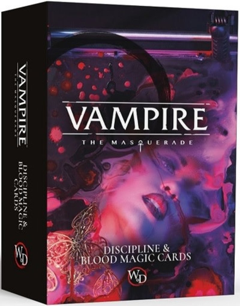 Renegade Vampire the Masquerade - Discipline & Blood Magic Cards