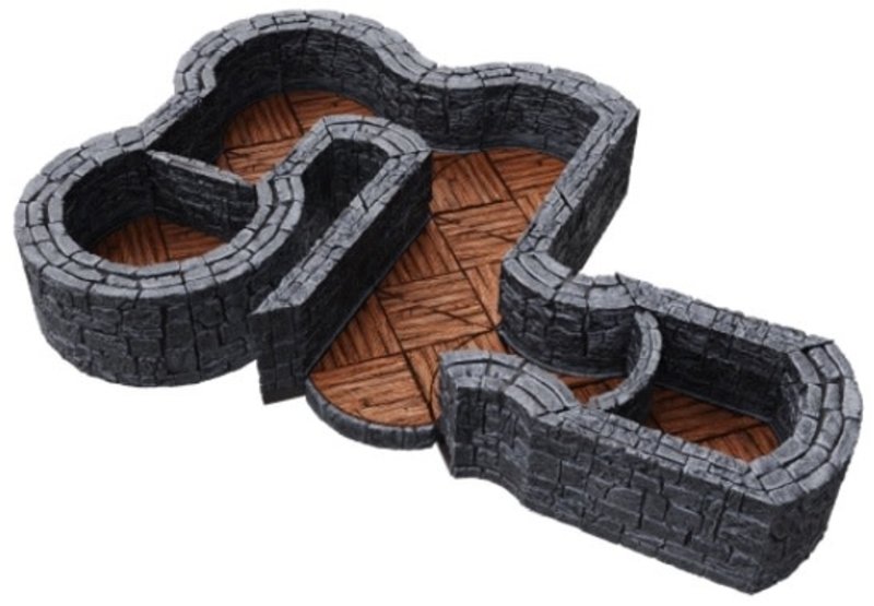 Warlock Tiles Warlock Tiles Dungeon Angles and Curves Expansion
