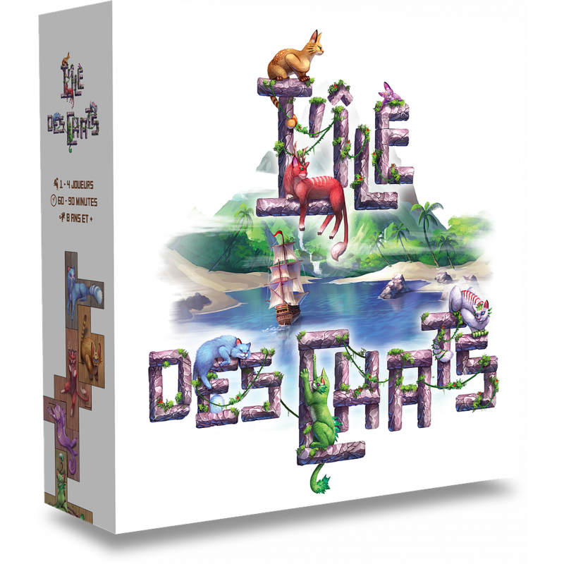 Lucky Duck  Games L'ile des chats (French)