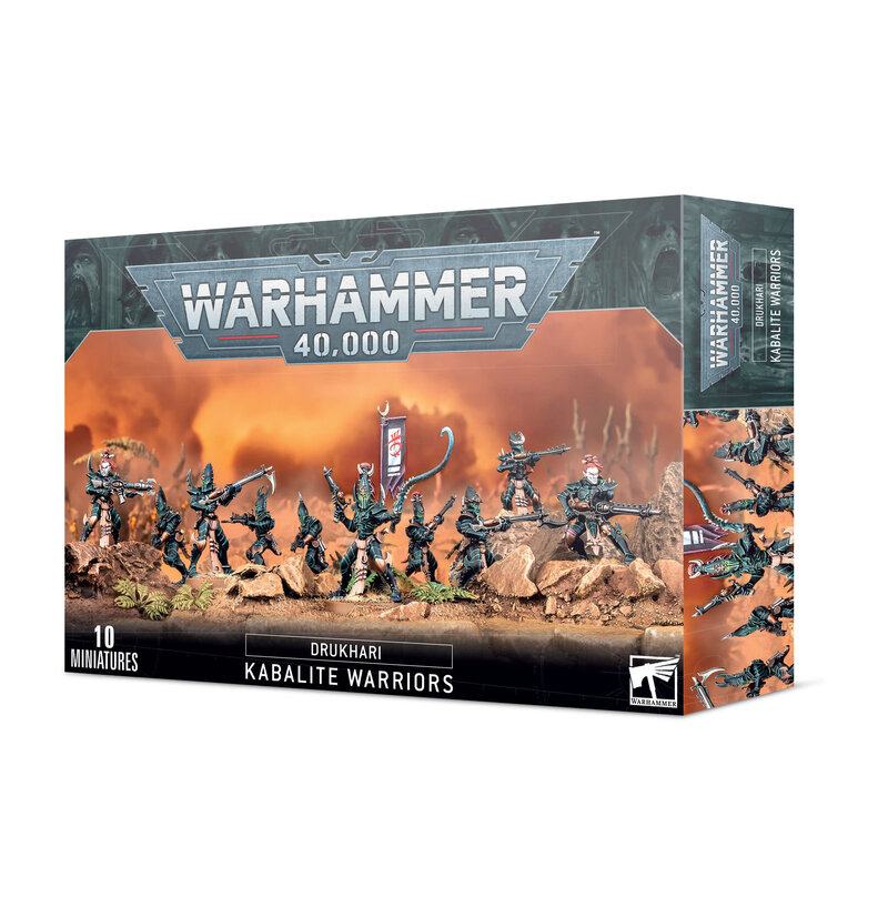 Warhammer 40K Drukhari - Kabalite Warriors