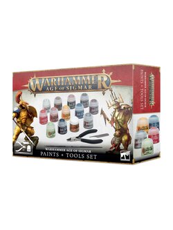 Age of Sigmar Age of Sigmar Paints + Tools Set