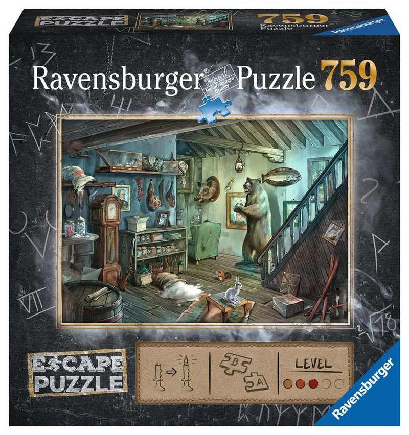 Ravensburger Escape Puzzle: Dans la cave de l'effroi