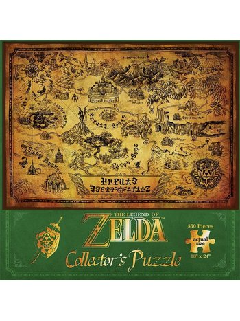USAopoly Legend Of Zelda - Hyrule Map